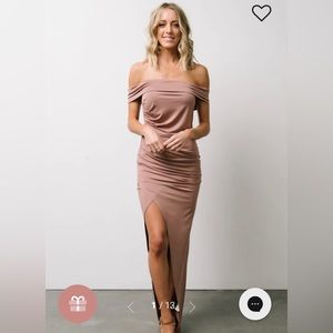 Baltic Born Zaire Off Shoulder Maxi Dress